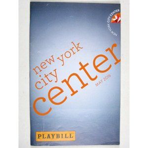 New York City Center Encores Playbill May 2016 Do I Hear a Waltz Elder Errica